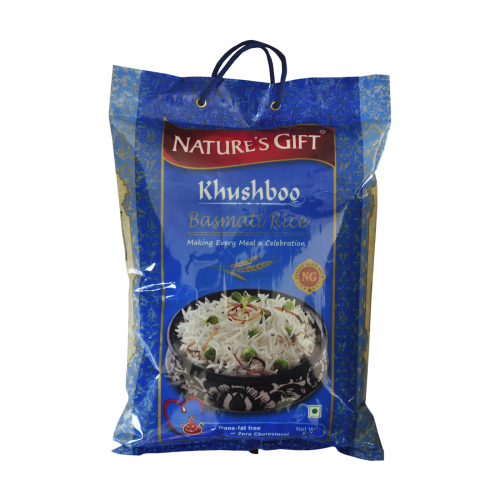 NATURE'S GIFT KHUSHBOO  BASMATI RICE 5 KG